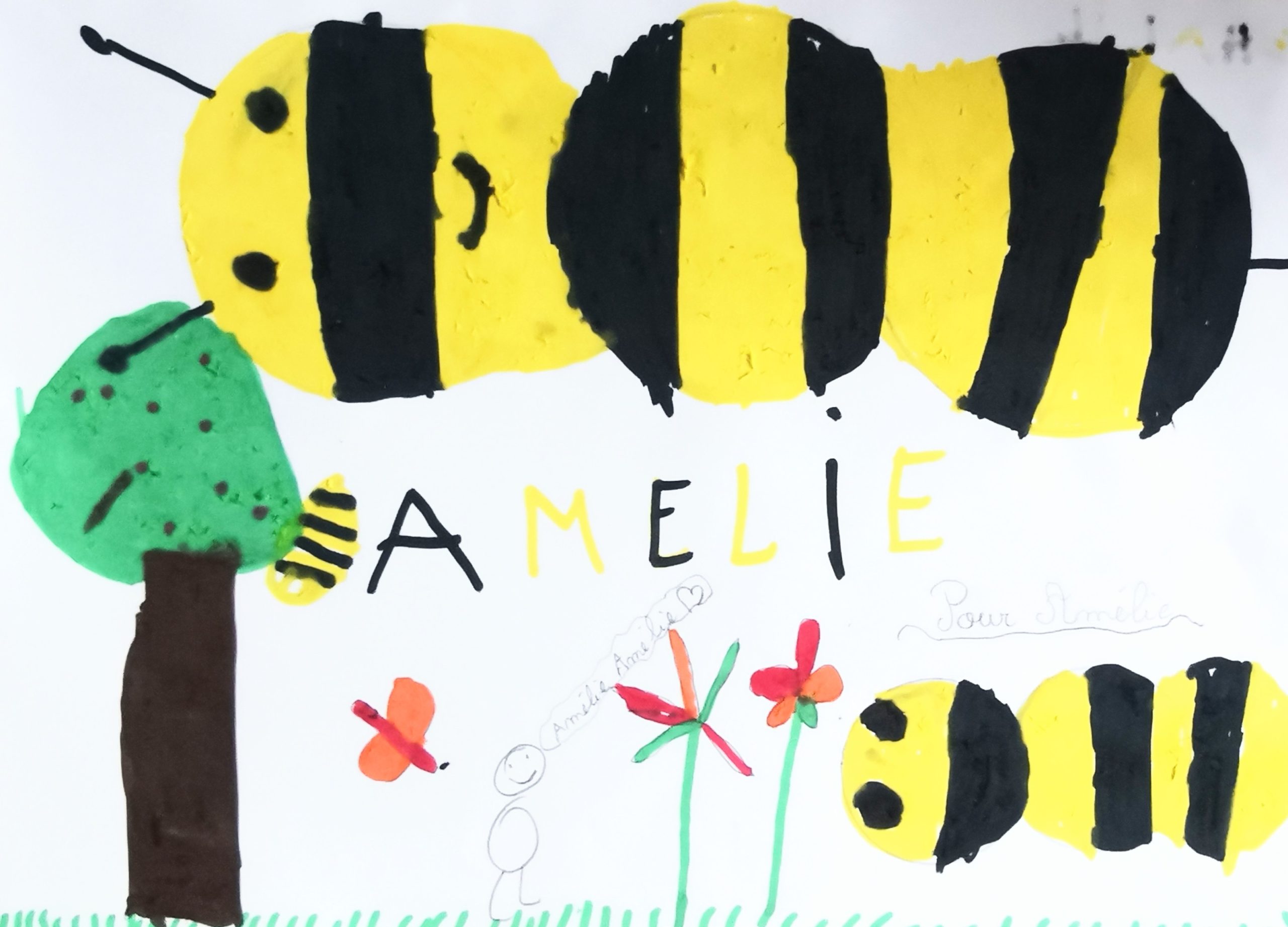 dessin abeille